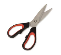 Crestware 7-3/4 Inch Take-Apart Kitchen Shears with High Carbon Stainless Steel Blades