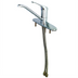Thumbnail image #1 for T&S Brass B-2731-LH Low-Lead Single Lever Deck Mount Faucet with 9-Inch Swivel Spout and Flexible Supplies