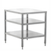 Thumbnail image #1 for Hobart 27-Inch W x 32-Inch D Equipment Stand with 2 Undershelves