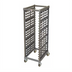 Thumbnail image #1 for Cambro Camshelving Ultimate Full-Size End-Load Sheet Pan Rack, 3-Inch Rail Spacing, Metal Casters, Brushed Graphite