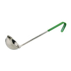 Thumbnail image #1 for Winco Prime LDCN-6 6 oz Green One-Piece Stainless Steel Ladle Case of 72
