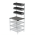 Thumbnail image #1 for Metro Chain Reaction Drive-Thru POS & Staging Work Station, 30 x 24 x 74 Inches, with 15 Overhead Bins