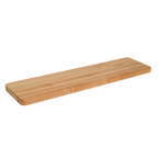 Thumbnail image #1 for John Boos Tuff-Var LBS120 120-Inch Northern Hard Rock Maple Locker Bench Seat with Finish