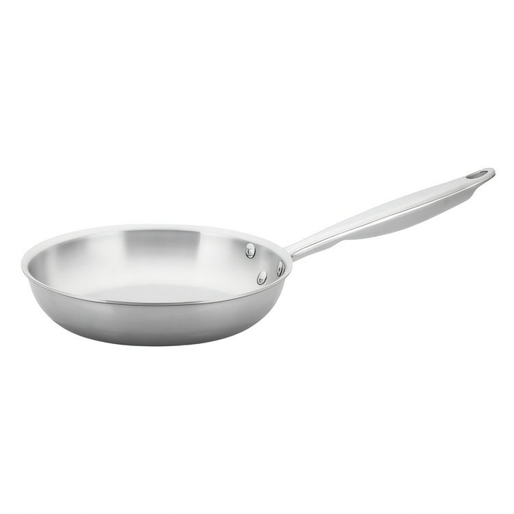 Product image #1 for Tri-Gen 8-Inch Round Natural Finish Induction-Ready Tri-Ply Stainless Steel Fry Pan