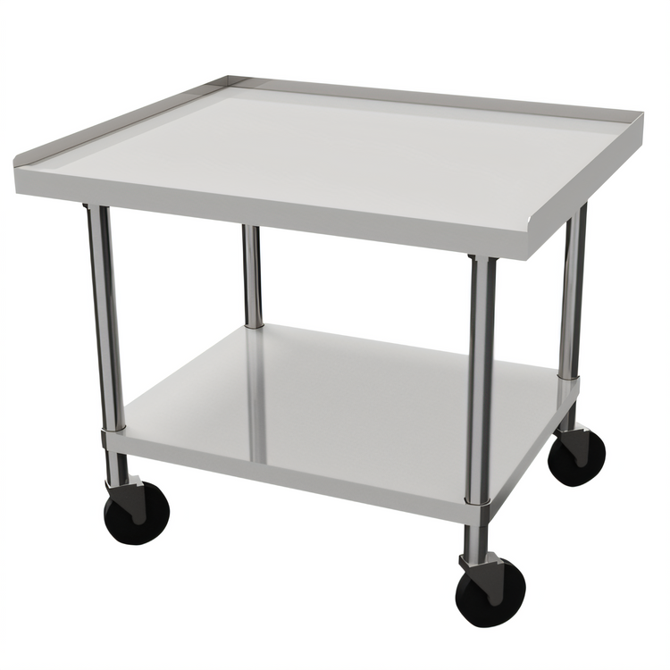Product image #1 for Ovention 36-Inch W x 30-Inch D Stainless Steel Equipment Stand with Adjustable Undershelf and Casters