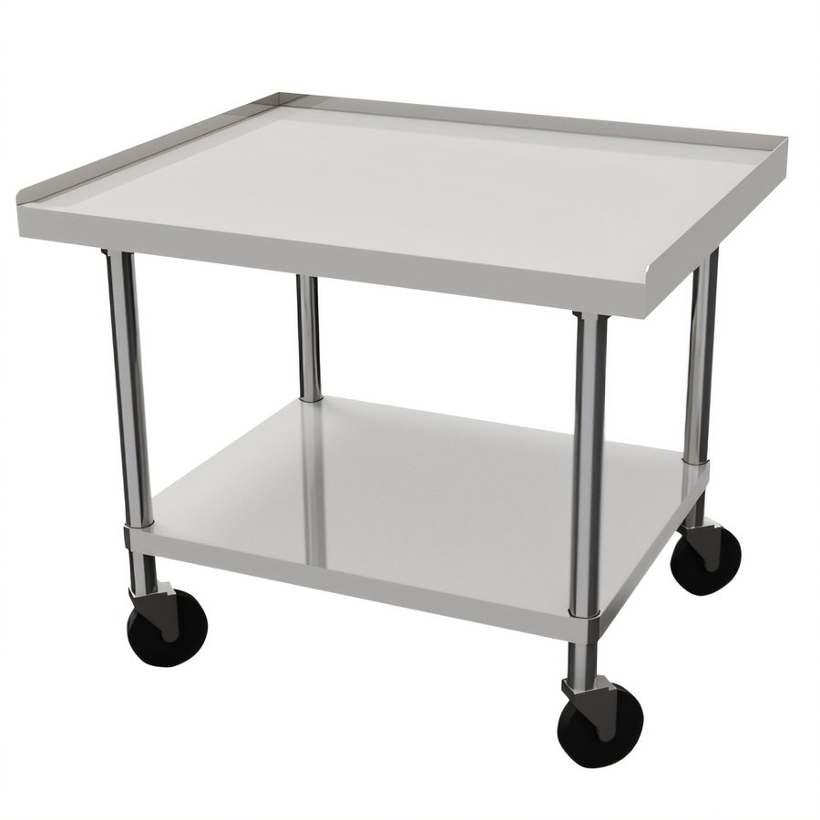 Product image #1 for Ovention 36-Inch W x 30-Inch D Stainless Steel Equipment Stand with Adjustable Undershelf and Casters