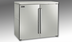 Thumbnail image #1 for Perlick BBRN40 Two-Section Narrow Door Remote Back Bar Refrigerator Cabinet, 40 Inch Wide