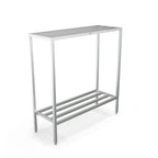 Thumbnail image #1 for 59-Inch Long Stainless Steel 2-Shelf Cooler Rack with Adjustable Bullet Feet