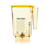 Blendtec WildSide+ Yellow Colored Blender Jar with Hard Lid, 90 oz. - 2 Pack
