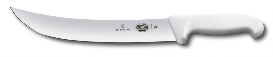 Product image #1 for Victorinox Fibrox® HACCP 10-Inch Curved Cimeter Knife with White Fibrox Pro Handle