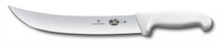 Victorinox Fibrox® HACCP 10-Inch Curved Cimeter Knife with White Fibrox Pro Handle