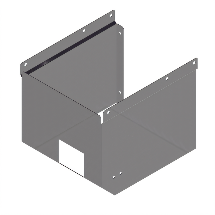 Product image #1 for John Boos Stainless Steel Apron for PBHS 9-Inch x 9-Inch Wall Mount Hand Sink, Deck Mount