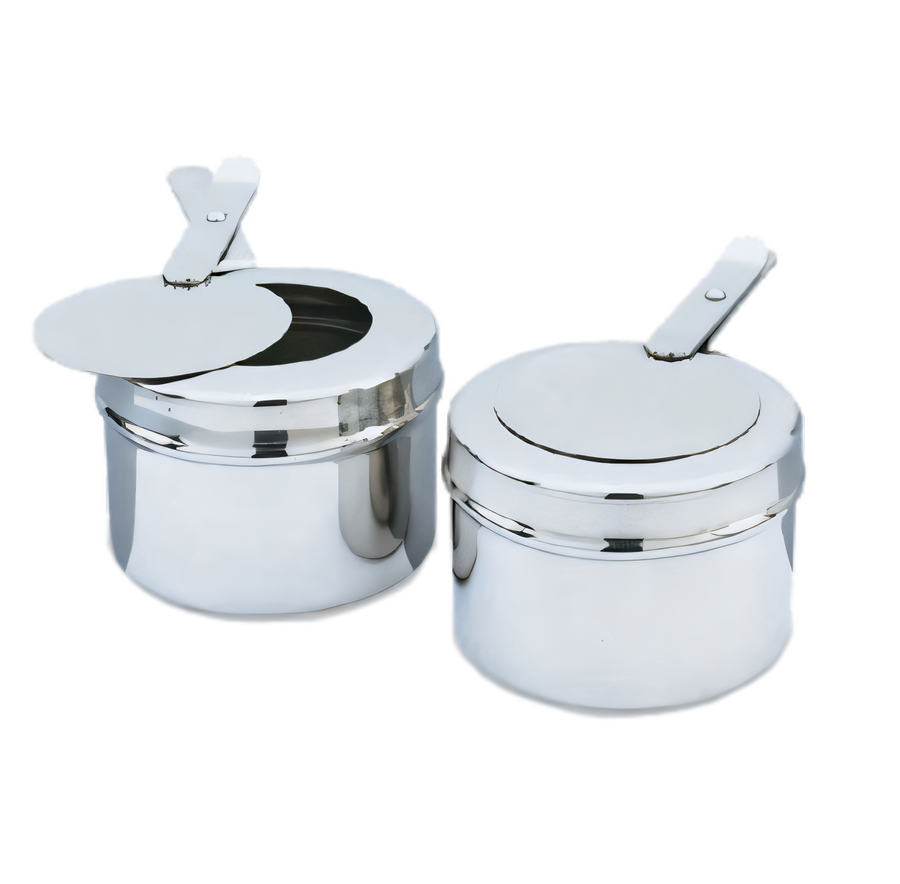 Product image #1 for Vollrath 8 oz Stainless Steel Chafer Fuel Holder for Chafers, Marmites & Urns