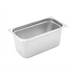 Thumbnail image #1 for Winco Third-Size 6-Inch Deep 24-Gauge Anti-Jamming Stainless Steel Steam Table Pan