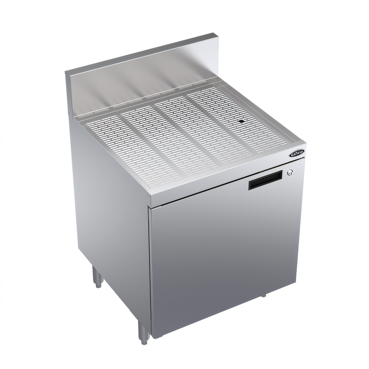 Product image #1 for Krowne Royal Series 24-Inch Freestanding Underbar Drainboard Cabinet Base with Locking Hinged Door