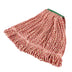 Thumbnail image #1 for Super Stitch Medium 4-Ply Cotton/Synthetic Blend Looped-End Mop Head with 1-Inch Headband, Red