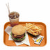 Thumbnail image #1 for Cambro 1418FF166 Fast Food & Cafeteria Trays Case of 12