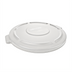 Thumbnail image #1 for BRUTE Flat Trash Can Lid for 55-Gallon Container, White