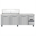 Thumbnail image #1 for Continental Refrigerator RA93N24M 93-Inch Mighty Top Refrigerated Sandwich Prep Table with 24 Pans