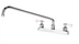 Thumbnail image #1 for Krowne Royal Series Deck-Mount Manual Faucet with 16-Inch Swing Spout and 8-Inch Centers