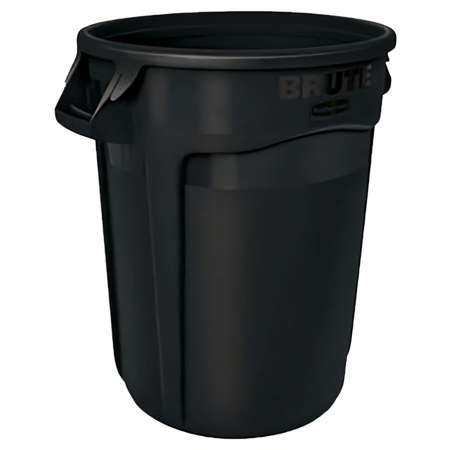 Product image #1 for Executive Series BRUTE 32 Gallon Round Trash Container, Black, No Lid