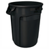Thumbnail image #1 for Executive Series BRUTE 32 Gallon Round Trash Container, Black, No Lid