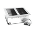 Thumbnail image #1 for Eagle Group GDI-2-240 Electric Drop-In Dry 2-Well Hot Food Well Unit with 12 x 20 Pan Wells, 240V