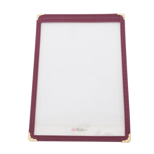 Product image #2 for Winco PMC-5U Menu Covers Case of 200