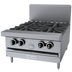 Thumbnail image #1 for Garland G Starfire Pro 24-Inch Modular Gas Restaurant Range, 4 Open Burners, Low-Profile Backguard