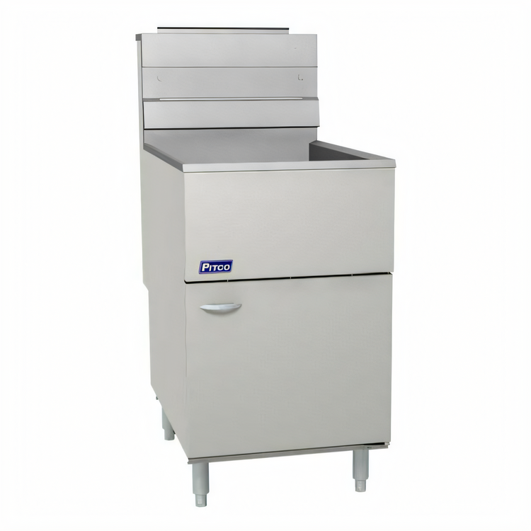 Product image #1 for Pitco 65C+S Commercial Gas Floor Fryer, 65-80 lb. Fat Capacity