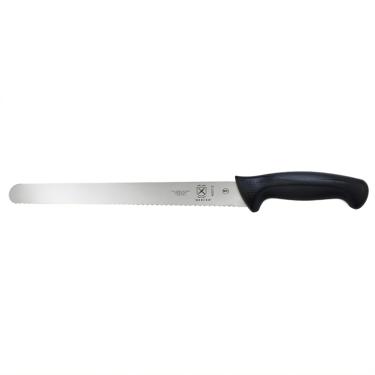 Product image #1 for Mercer Culinary Millennia 12-Inch Wavy Edge Stamped Slicer Knife