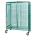 Thumbnail image #1 for Quantum M2436-69SECP Mobile Security Unit, 36 x 24 x 69 Inches, Green Epoxy Finish