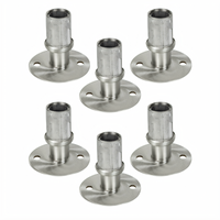 John Boos CAS06H Shelf Casters & Leveling Feet