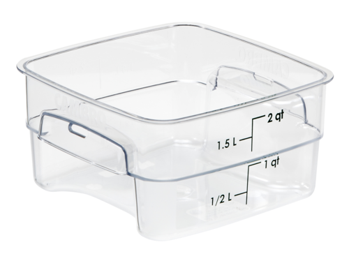 Product image #1 for Cambro 2SFSPROCW135 CamSquare® Commercial Food Storage Containers Case of 6