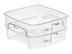 Thumbnail image #1 for Cambro 2SFSPROCW135 CamSquare® Commercial Food Storage Containers Case of 6