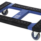 Thumbnail image #1 for Quantum DLY-3018 30 x 18 in Blue Polymer Dolly with Padded Rubber Trim, 1,000 lb Capacity