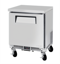 Turbo Air M3 Series 24-Inch Shallow Depth One-Section Undercounter Refrigerator, Solid Door