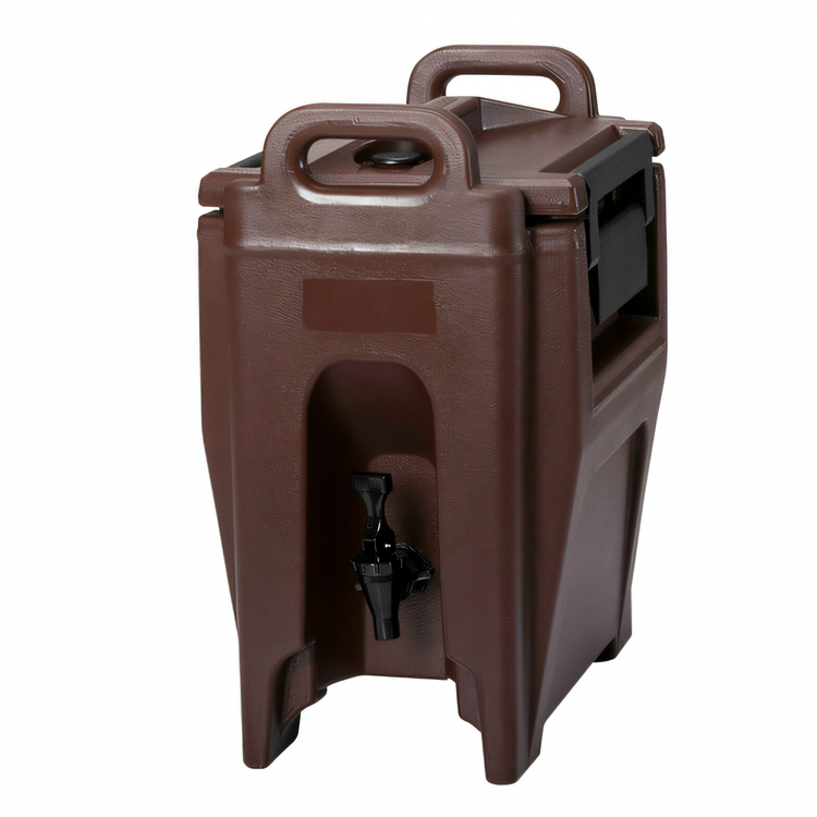 Product image #1 for Cambro Ultra Camtainer 2.75 Gallon Insulated Beverage Carrier, Dark Brown