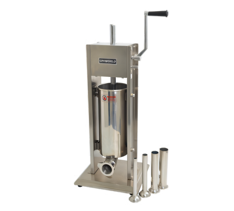 Product image #1 for Uniworld Deluxe Vertical Portable 10 lb Stainless Steel Sausage Stuffer
