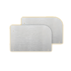 Thumbnail image #1 for John Boos PB-HSSD1410L-X Hand Sink Side Splash, Left Side, 16-3/4"W x 9-3/4"H, 18/300 Stainless Steel