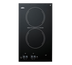 Thumbnail image #1 for Summit Commercial 12-Inch Built-In Two-Burner Radiant Electric Cooktop with Black Ceramic Glass Surface, 230V