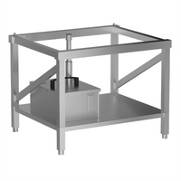 Lainox Naboo Stainless Steel Floor Stand for Chicken Grill Kit Professional