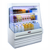 Thumbnail image #1 for Howard-McCray Ovation Series Dairy Open Merchandiser, 99-Inch Wide, 2 Rows of Lighted Shelves, Self-Contained Refrigeration