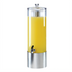 Thumbnail image #1 for Cal-Mil 5 Gallon Single Beverage Dispenser with Infusion Chamber, Acrylic and Stainless Steel