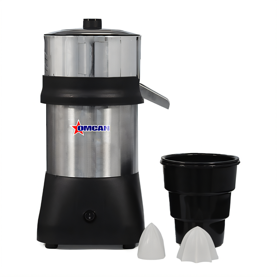 Product image #1 for Omcan USA Electric Countertop Manual-Feed Citrus Juice Extractor with 2 Crown Sizes, 1/4 HP