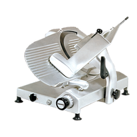 Omas Trento 12-Inch Heavy-Duty Gear-Driven Manual Gravity Feed Meat Slicer