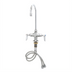 Thumbnail image #1 for T&S Brass B-0302 Double Pantry Single-Hole Deck Mount Gooseneck Faucet