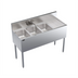 Thumbnail image #1 for Krowne Royal Series 48-Inch x 19-Inch Three-Compartment Underbar Sink Unit with Right Drainboard