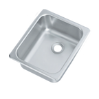 Thumbnail image #1 for Vollrath 212560 Self-Rimming Drop-In Single-Compartment Sink, 22-Gauge 304 Stainless Steel, 11 x 13-1/4 x 6-Inch Bowl Case of 6