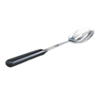 Thumbnail image #1 for Vollrath Kool-Touch® 46919 12-Inch Slotted Stainless Steel Buffet Serving Spoon with Black Insulated Handle Case of 12